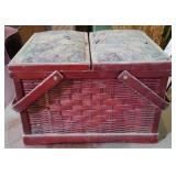 Vintage Sewing Box w/ contents