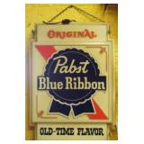 Vintage Pabst Blue Ribbon Light up Advertisment