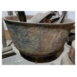 Cast Iron Footed Pot
