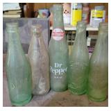Vintage Dr. Pepper Bottles