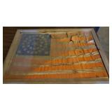 35 Star Antique American Civil War Flag