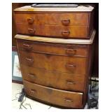 Antique 2 over 4 Dresser