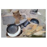 Lot of Assorted Cat & Dish Items