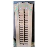 Small Wooden Shutter for Crafts