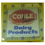 Vintage Coble Diary Products Wall Clock