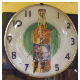 Vintage Sun Crest Advertising Wall Clock