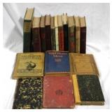 17 Antique Books