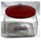 Lance Jar w/Lid 7" x 8" x 9"