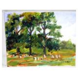 Stretch Canvas Painting - 11 x 14