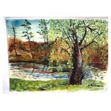 Stretch Canvas Painting - 11 x 14