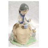 Lladro NAO Figure w/ Box - 7" tall