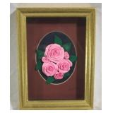 Framed Wall Decor, signed - 6 x 8