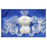 Glass Dishware - 37 pieces