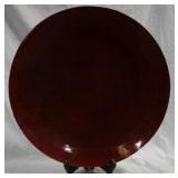 Large Wood Tray with Stand 18"