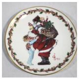 Gorham Santa Plate - 8.5" round