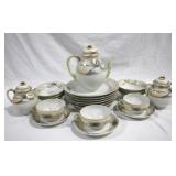 21pc Japanese China Set