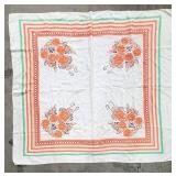 Linen Table Cloth/ Scarf - 47 x 51.5