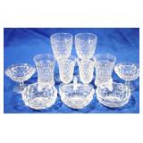 Assorted pieces of Fostoria American Glass - 11pcs