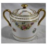 Limoges Jar w/ lid - 6 x 7