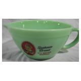 Sunbeam Bread Jadeite Bowl 10x7x4