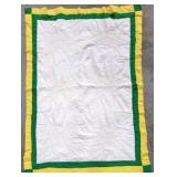 Hand Stitched Quilt, 61.5 x 55