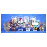 15 Assorted Shot Glasses