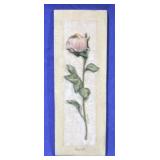 Flower Wall Decor - 3.5 x 9.25