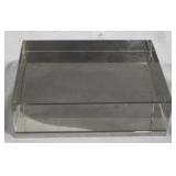 Glass Paperweight - 8 x 6 x 2.5