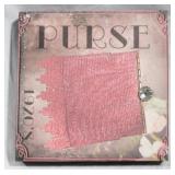 Purse Canvas Art, 8 x 8