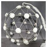 Hanging light fixture ball - NEW in box