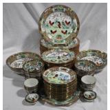61pc Oriental China Set