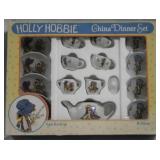 16pc Holly Hobbie Miniature Tea Set in Box