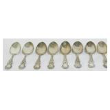 8 Demitasse Spoons