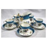 Floral China Set (11pieces)
