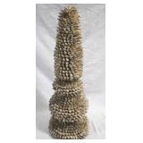 Strombus Shell Obelisk, 24" tall