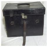 Vintage storage box, 15.5 x 21 x 16