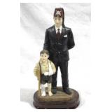 Shriner w/ Boy Statue - 11.5" tall
