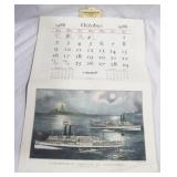 1988 Chatham Insurance Agency Calendar
