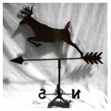Metal Deer Weathervane 31 x 34 Inch
