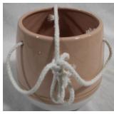 Hanging Ceramic Planter 5.5x5