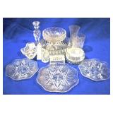 Lot of Assorted Glass Items