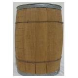 Vintage wooden nail keg 18x13
