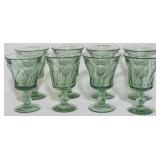 8 Fostoria Jamestown Water Goblets 6x4"