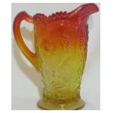 Imperial Field Flower Amberina Pitcher 2.5x5