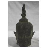 Buddha Head Statue, 8" tall