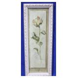 Framed Flower Decor - 5 x 13