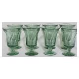 8 Fostoria Jamestown Tea Glasses 6x4"