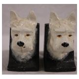 Pair of Cast Iron Scottie Dog Bookends