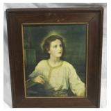 Framed print, 14.5 x 16.5