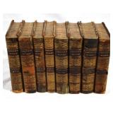 8 Antique Books - Set of Carlyle